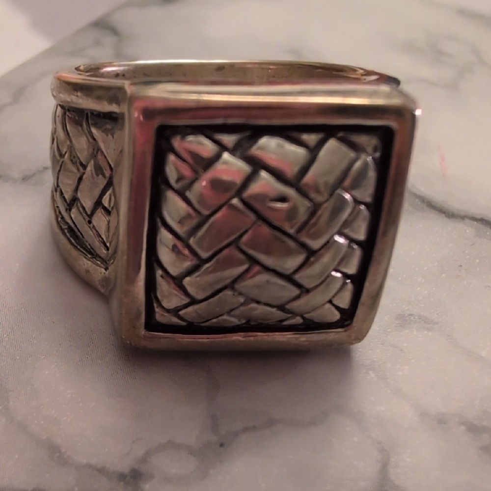 925 Sterling Silver Chunky Ring